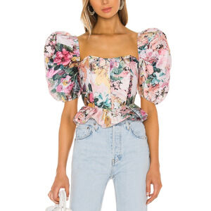 Hemant And Nandita 'Aroha' Pink Top Size XS